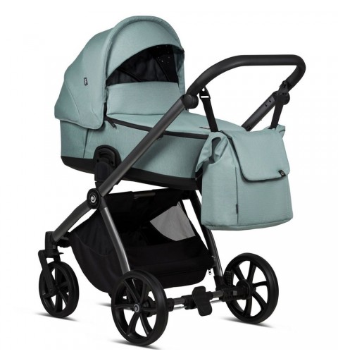 Tutis Mio3+ Essential - wózek wielofunkcyjny, zestaw 2w1 z opcją 3w1 i 4w1 | Essential Turquoise 243